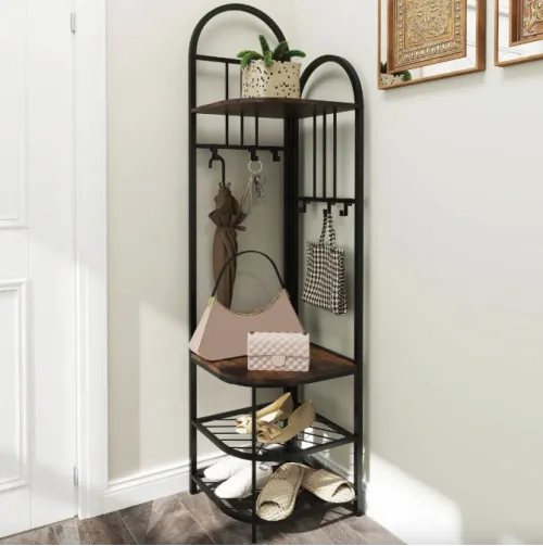 Сітчаста система зберігання взуття