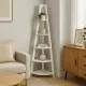Image 1 for Стелаж Costway Solo кутовий для квітів білий