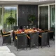 Image 11 for Садові меблі Di Volio VERONA 8+1 чорно-кремові