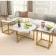 Image 3 for Комплект журнальних столиків Costway Lumen 3 штуки