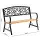 Image 5 for Лавка для саду Chomik GARDEN LINE SUNNY з декоративною спинкою
