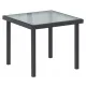 Image 8 for Комплект садових меблів Chomik GARDEN LINE ORLANDO стіл та 2 стільці темно-сірий