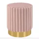 Image 2 for Пуф Costway Rosa велюровий на металевій основі