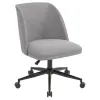 Офісне крісло Di Volio Fano без підлокітників, сірий