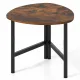 Image 1 for Журнальний столик Costway Tripod Coffee Table трикутний лофт коричневий