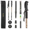 Трекинговые палки Outtec алюминиевые 3-х секционные 65-135см Anti-shock