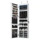 Image 13 for Дзеркало шафа підвісна Costway Pure Beauty для біжутерії білий
