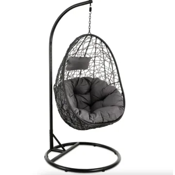 Підвісне крісло-кокон Di Volio Bacoli одномісне чорний