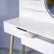 Image 9 for Туалетний столик Jumi Scandi з шухлядами, білий