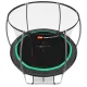 Image 2 for Батут Hop-Sport Premium 10ft (305см) чорно-зелений з внутрішньою сіткою