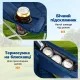 Image 6 for Крісло туристичне розкладне Costway Walker з термосумкою та чохлом синій