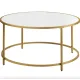Image 2 for Журнальный столик Leobert Oskar круглый золото
