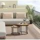 Image 4 for Комплект журнальних столиків Leobert Oreo круглі натуральний