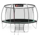 Image 4 for Батут Hop-Sport Premium 14ft (427см) чорно-зелений з внутрішньою сіткою