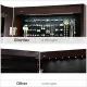 Image 11 for Дзеркало шафа підлогова Costway Antique для біжутерії коричневий