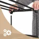 Image 5 for Полка для обуви Leobert Neo Clean напольная на 6 ярусов, черный