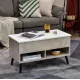 Image 2 for Стіл трансформер Costway Lagom в стилі Loft сірий