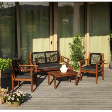 Комплект садових меблів Di Volio Marata чорний