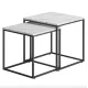 Image 3 for Комплект журнальных столиков Leobert Nika квадратный мрамор
