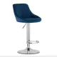 Image 2 for Барный стул Leobert Kast со спинкой темно-синий