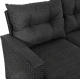 Image 5 for Комплект садових меблів Di Volio Dalmia сірий/графітовий