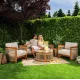 Image 2 for Комплект садових меблів Di Volio Groseto бежевий