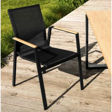 Садове крісло Di Volio Buti чорний