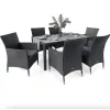 Садові меблі Di Volio VERONA 6+1 сірий/сірий