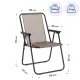 Image 12 for Розкладне туристичне крісло Outtec Breeze Textilene коричневий