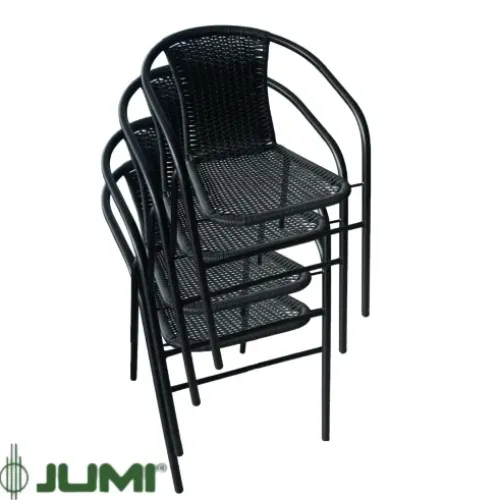 Набір садових меблів круглий стіл та 2 стільці: