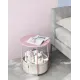 Image 3 for Журнальний столик Leobert Sharp з кошиком рожевий