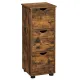 Image 1 for Тумба-комод Leobert Chroma напольный на 3 ящика в стиле Loft