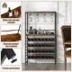Image 6 for Винный стеллаж Costway Wine Rack 140 в стиле лофт на 4 яруса
