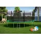 Image 12 for Батут Hop-Sport 16ft (488см) зелений із зовнішньою сіткою